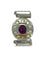 Broche Broche en or blanc 18K avec rubis 2,5 ct et diamants 1 ct 58 Facettes 47101