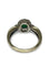 Bague 53 Bague en or blanc 18K avec émeraude 0,60 ct et diamants 1 ct 58 Facettes 00071401