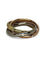 Bague 56 Bague 3 ors en or jaune, blanc et rose 18K avec diamants 58 Facettes 00071901