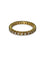 Bague 53 Alliance en or jaune 18K sertie de diamants 0,40 ct 58 Facettes 75301