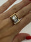 Bague 52 Bague Tank vintage en or rose 18K et diamants 1,80 ct 58 Facettes 70301