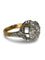 Bague 50 Bague vintage en or jaune 18K, platine et diamants 1,1 ct 58 Facettes 00070401