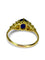 Bague 56 Bague en or jaune 18K sertie d’un saphir 2 ct et de diamants 58 Facettes 00080101
