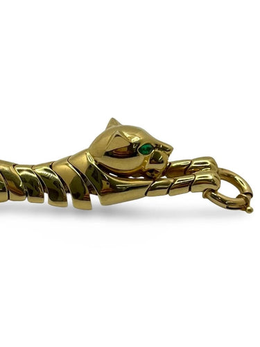 Bracelet Bracelet panthère en or jaune 18 carats 58 Facettes 839