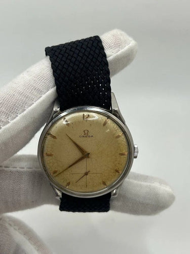 Montre Omega Classic - Montre jumbo oversize réf. 2603-12 en acier 58 Facettes