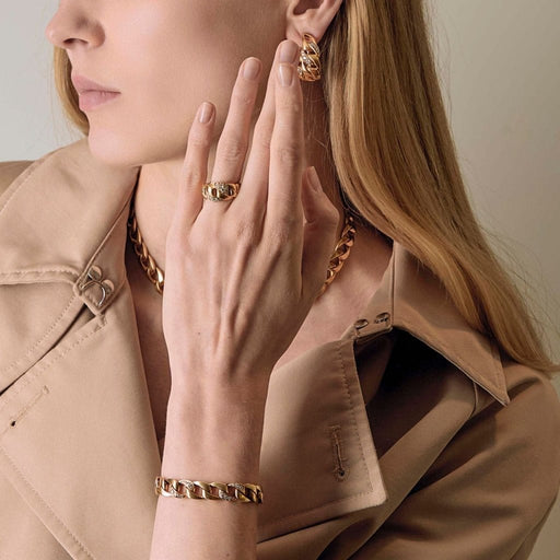 Bracelet Cartier x Georges Lenfant - Bracelet Bergame en or jaune et diamants 58 Facettes 58FC14-3