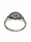 Bague 57 Bague ancienne en or blanc 18K et diamants 0,25 ct 58 Facettes 1007