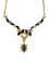 Collier Collier en or jaune 18K serti de saphirs et diamants 0,60 ct 58 Facettes 1065