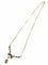 Collier Collier en or jaune 18K serti de saphirs et diamants 0,60 ct 58 Facettes 1065
