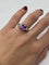 Bague 51 Bague en or blanc 18K sertie d’un saphir rose 3 ct 58 Facettes 416