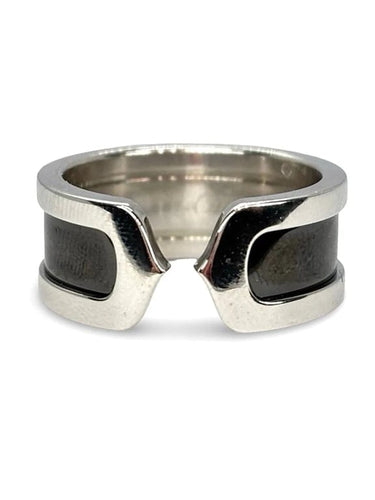 Bague 52 Cartier C de Cartier - Bague en or blanc 18K 58 Facettes 1061
