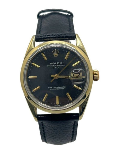 Montre Rolex Oyster Perpetual Date - Montre vintage réf. 1550 58 Facettes
