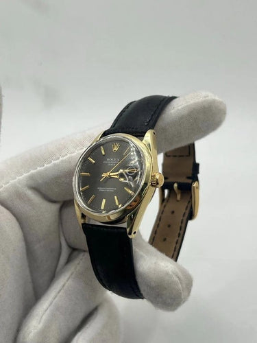 Montre Rolex Oyster Perpetual Date - Montre vintage réf. 1550 58 Facettes