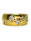 Bague 54.5 Bague en or jaune 18K sertie de diamants 0,75 ct 58 Facettes 1152