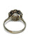 Bague 64 Bague marguerite ancienne en or blanc 18K, platine et diamants 0,85 ct 58 Facettes 1179