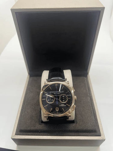 Montre Chaumet Dandy - Montre chronographe XL en or rose 18K 58 Facettes 1083