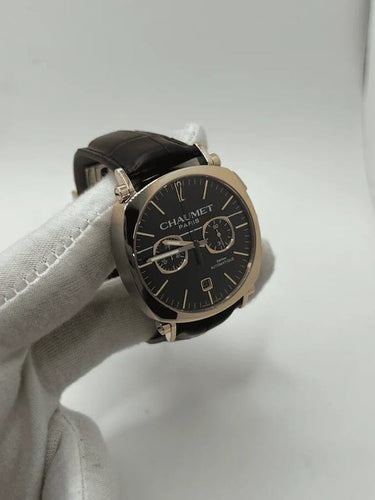 Montre Chaumet Dandy - Montre chronographe XL en or rose 18K 58 Facettes 1083
