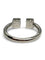 Bague 53 Dinh Van - Bague 2 cubes XL en or blanc et diamants 0,43 ct 58 Facettes 1183
