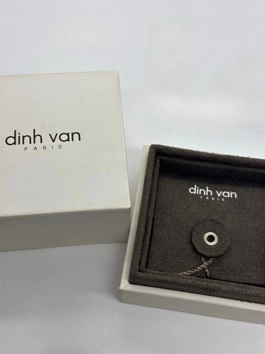 Bague 53 Dinh Van - Bague 2 cubes XL en or blanc et diamants 0,43 ct 58 Facettes 1183
