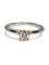 Bague 51 Cartier 1895 - Bague solitaire en platine 950 et diamant naturel 58 Facettes 1180