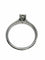 Bague 51 Cartier 1895 - Bague solitaire en platine 950 et diamant naturel 58 Facettes 1180