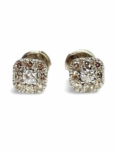 Boucles d'oreilles Boucles d’oreilles en or blanc 18K et diamants 0,68 ct 58 Facettes 1191