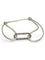 Bracelet Dinh Van Maillon L - Bracelet cordon en or blanc et diamants 58 Facettes