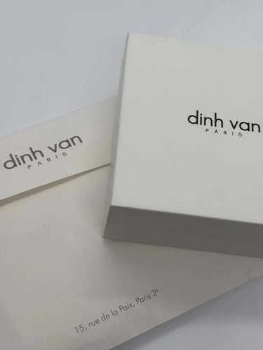 Bracelet Dinh Van Maillon L - Bracelet cordon en or blanc et diamants 58 Facettes