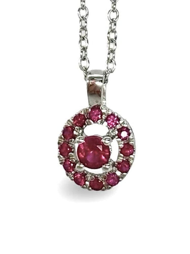 Collier Mauboussin Vie, Volupté & Passion - Collier en or blanc et saphirs 58 Facettes 1204