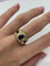 Bague 53 Bague en or jaune 18K avec saphirs et diamants 58 Facettes 1203