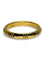 Bague 53.5 Tiffany & Co Atlas X - Alliance en or jaune 18K 58 Facettes 1207