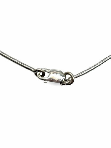 Collier Collier en platine 950 avec topaze naturelle 5 ct 58 Facettes 1221