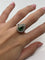 Bague 53.5 Bague en or blanc 18K avec émeraude 1,2 ct et diamants 1 ct 58 Facettes 1240