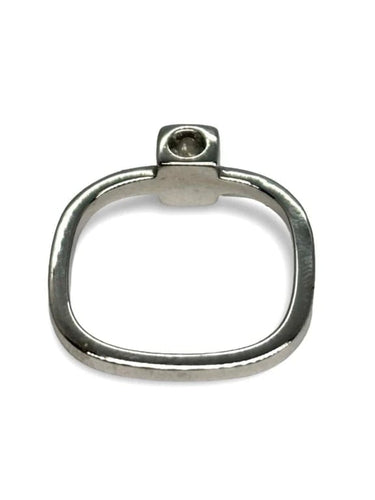 Bague 47 Dinh Van Le Cube - Bague en or blanc 18K et diamants 0,27 ct 58 Facettes 1246