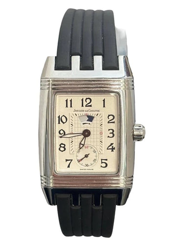 Montre Jaeger-LeCoultre Reverso Duetto - Montre 296.8.74 en acier 58 Facettes