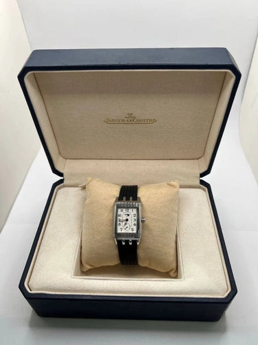 Montre Jaeger-LeCoultre Reverso Duetto - Montre 296.8.74 en acier 58 Facettes
