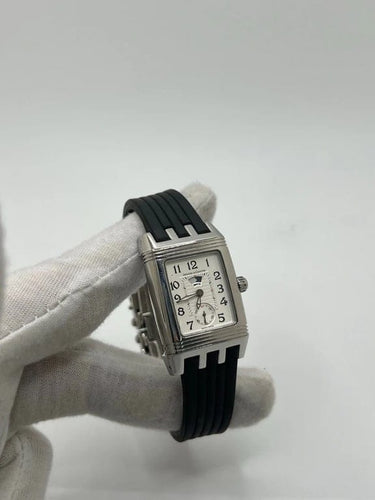 Montre Jaeger-LeCoultre Reverso Duetto - Montre 296.8.74 en acier 58 Facettes