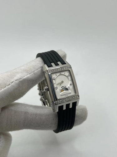 Montre Jaeger-LeCoultre Reverso Duetto - Montre 296.8.74 en acier 58 Facettes