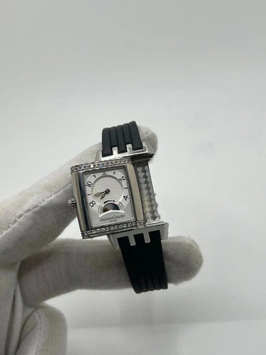 Montre Jaeger-LeCoultre Reverso Duetto - Montre 296.8.74 en acier 58 Facettes