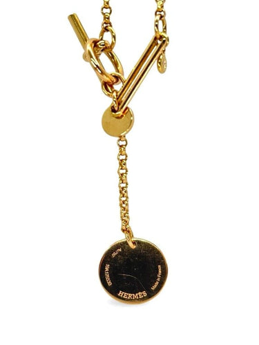 Collier Hermès Ex-Libris - Collier en or rose 18K 58 Facettes 1295