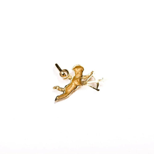 Pendentif Pendentif ange Cupidon et flèche d’amour en or jaune 18K 58 Facettes LMB-310