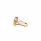 Bague 56.5 Augis - Bague chevalière Médaille d'amour en or jaune, diamant et rubis 58 Facettes LMB-309