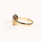 Bague 48 Bague ancienne grenat et diamants en or 18K et platine 58 Facettes LMB-288