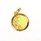 Pendentif Médaille Art nouveau de fidélité en or jaune 18K 58 Facettes LMB-333