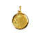 Pendentif Médaille Art nouveau de fidélité en or jaune 18K 58 Facettes LMB-333