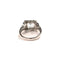 Bague 50 Bague style Art déco en or blanc avec aigue-marine et diamants 58 Facettes LMB-332