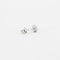 Boucles d'oreilles Clous d'oreilles - Puces en or blanc 18K et diamants 58 Facettes