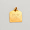 Pendentif Pendentif médaille - 2 colombes en or jaune 18K 58 Facettes