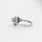 Bague 55 Bague solitaire diamant 0,10 ct en or blanc 750 58 Facettes