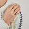 Bague 52 Bague fleur vintage en or jaune et blanc 18K et diamants 58 Facettes